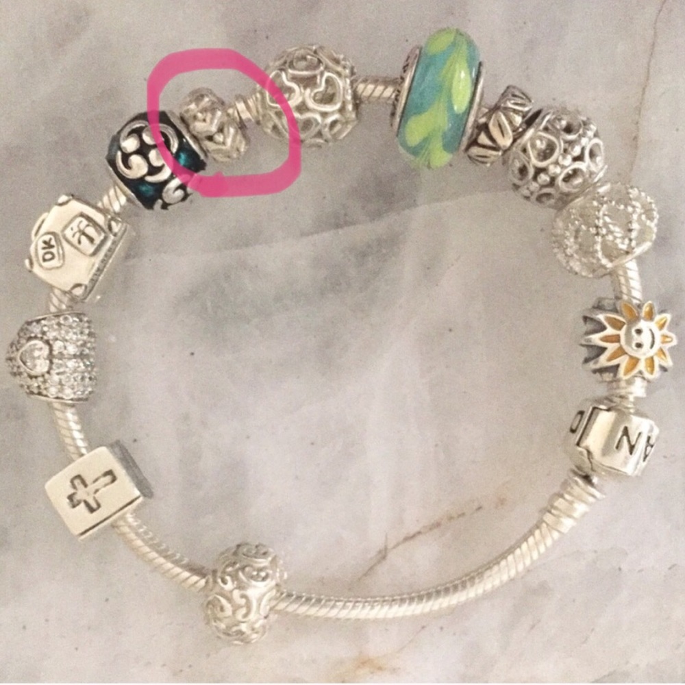 Pandora Silver Spacer CHARM ONLY